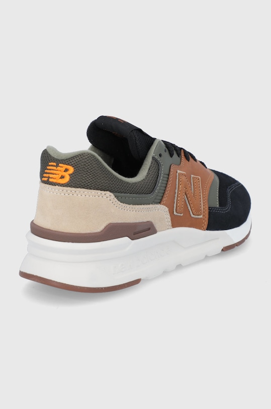 Obuwie New Balance Buty skórzane CM997HWD CM997HWD brązowy