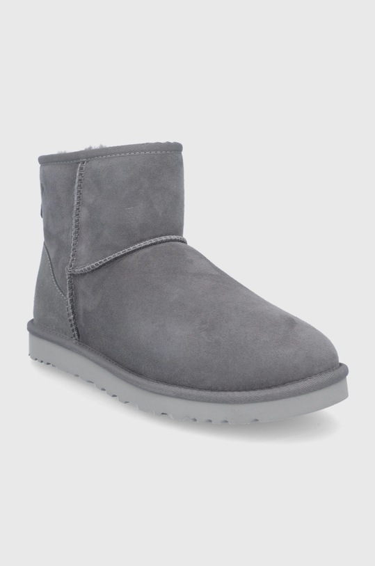 Замшеві чоботи UGG Classic Mini 1002072.DGRY сірий AW21