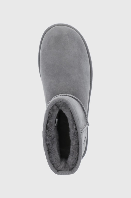 UGG cizme de zăpadă din piele întoarsă Classic Mini gri 1002072.DGRY