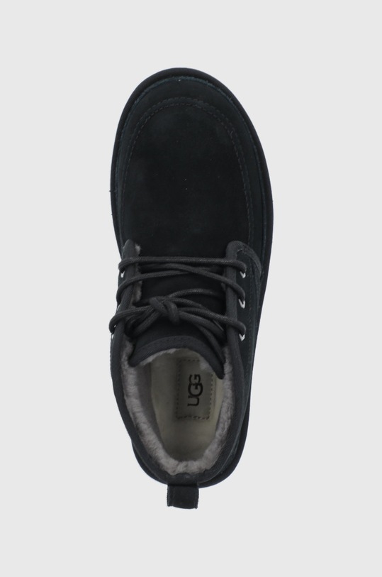 Semišové boty UGG Neumel Moc černá 1121645.BLK