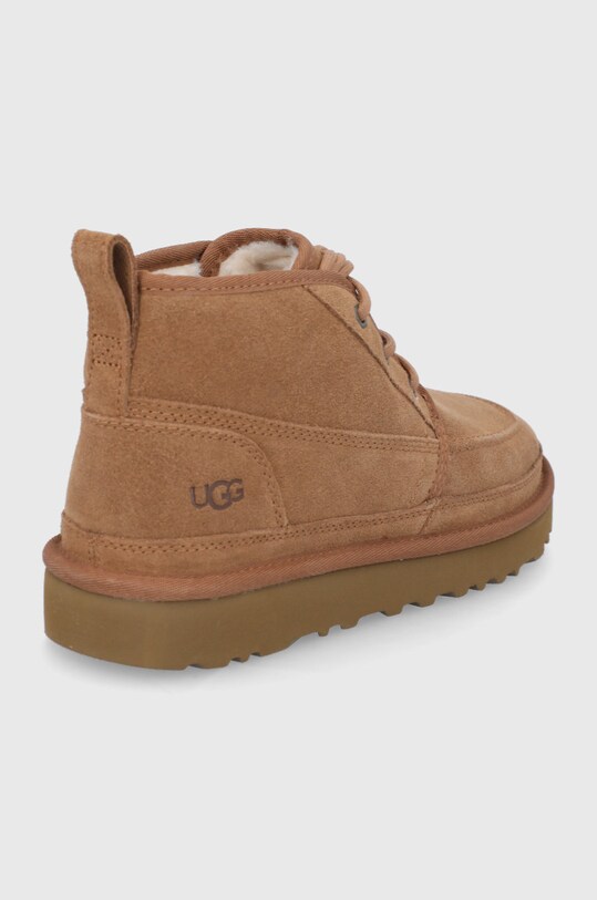 Boty Semišové boty UGG Neumel Moc 1121645.CHE hnědá