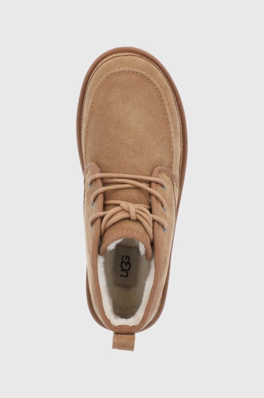Semišové boty UGG Neumel Moc hnědá 1121645.CHE