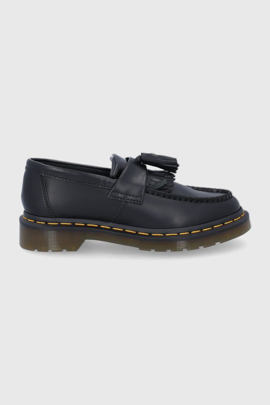 Δερμάτινα μοκασίνια Dr. Martens Adrian Ys λείο δέρμα μαύρο DM22209001