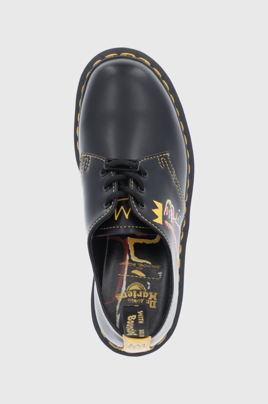 Dr. Martens Pantofi de piele 1461 Basquiat negru 27186001