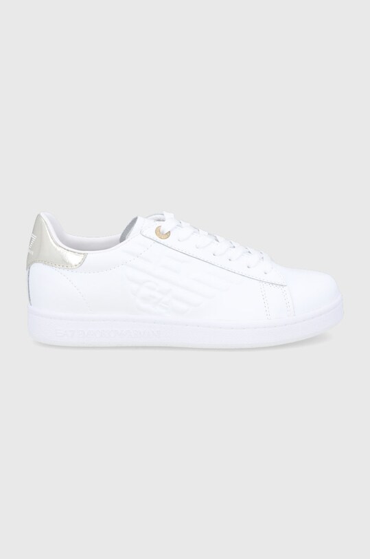 Шкіряні черевики EA7 Emporio Armani пласка білий X8X001.XCC51.R579