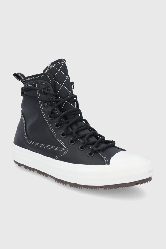 Кожаные кеды Converse 168863C.BLACK чёрный AW23