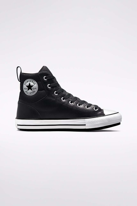 Converse Trampki skórzane Chuck Taylor All Star Berkshire płaska czarny 171448C.BLACK