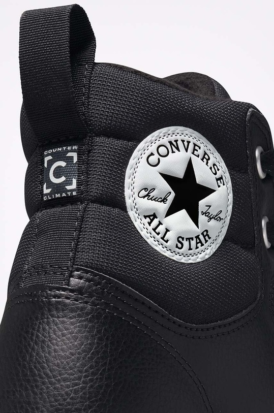 Converse Trampki skórzane Chuck Taylor All Star Berkshire czarny 171448C.BLACK