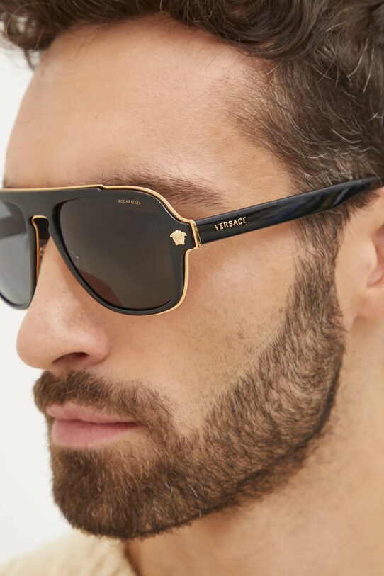 Versace okulary przeciwsłoneczne czarny 0VE2199