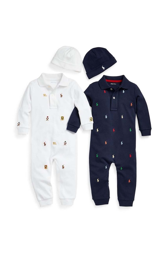 Fiú Polo Ralph Lauren baba ujjatlan rugdalózó 320570117001 sötétkék