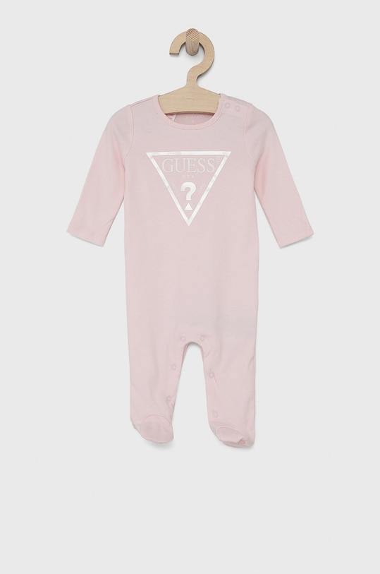 Guess Śpioszki niemowlęce Produkt niemowlęcy różowy H02W00.KA6W0