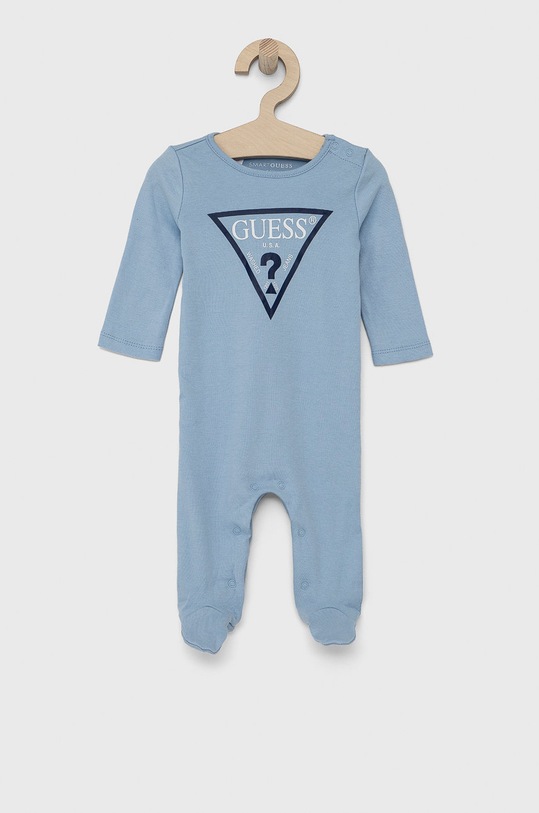 Guess Śpioszki niemowlęce Produkt niemowlęcy niebieski H02W00.KA6W0
