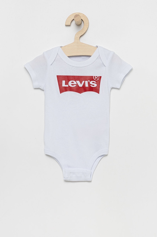 Levi's Body niemowlęce (2-PACK) NL0243.CO.K biały AW21