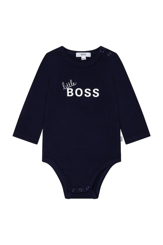 Chłopiec BOSS Body niemowlęce (2-pack) J98327.K J98327.K granatowy