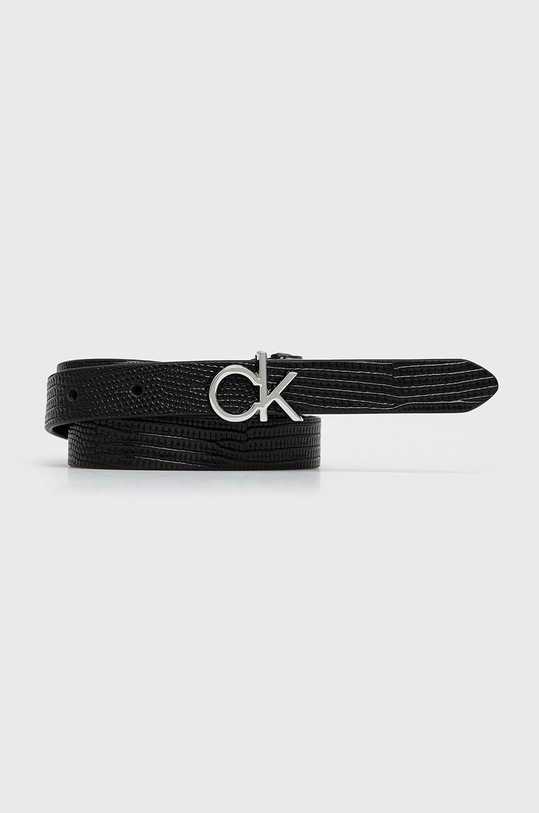 Calvin Klein Pasek imitacja skóry licowej czarny K60K608615.4890