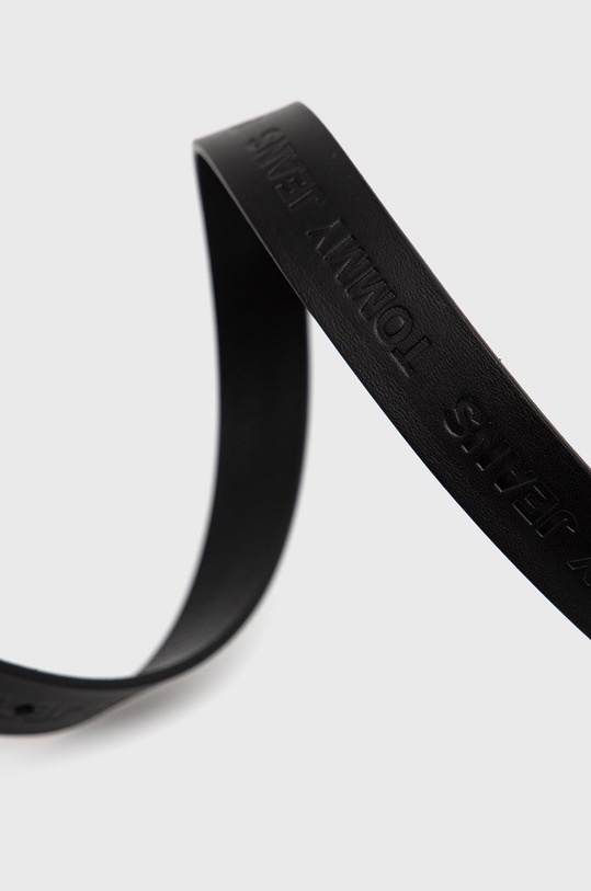 Tommy Jeans Pasek skórzany AW0AW10696.4890 AW0AW10696.4890 czarny AW21