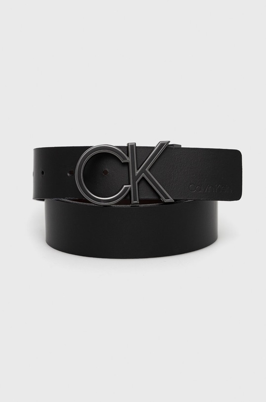 Calvin Klein Pasek skórzany czarny K50K507524.4890