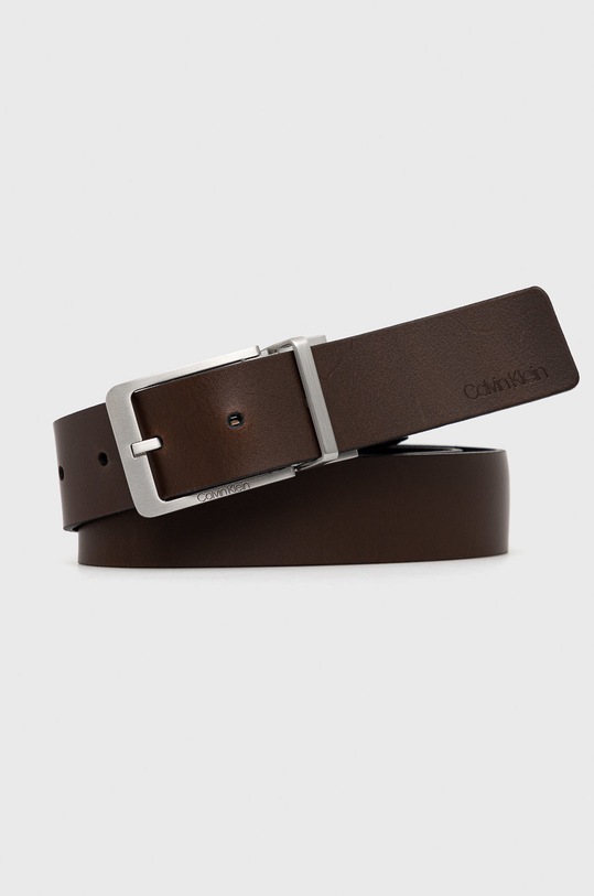 Calvin Klein Pasek skórzany czarny K50K507524.4890