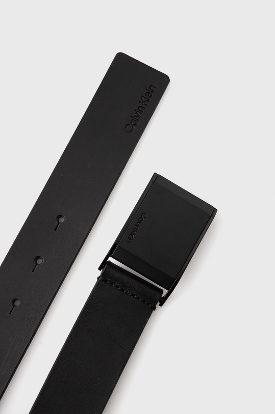 Calvin Klein Pasek skórzany K50K507415.4890 czarny AW21