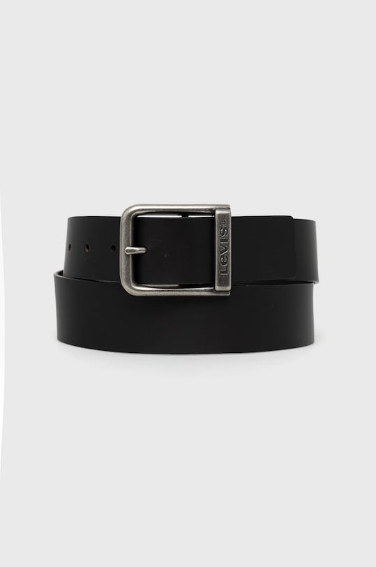 Kožený pásek Levi's černá 77134.0843