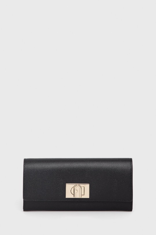 Furla Portfel skórzany 1927 skóra licowa czarny PCV0ACO.ARE000.O6000