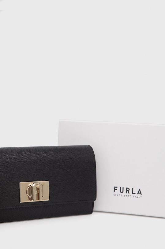 Furla Portfel skórzany 1927 czarny PCV0ACO.ARE000.O6000