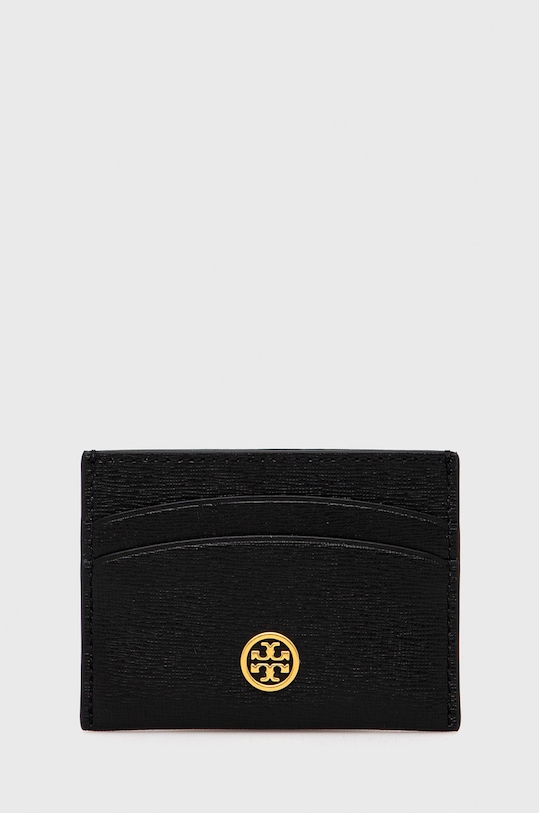 Tory Burch Portofel de piele piele negru 84070.001