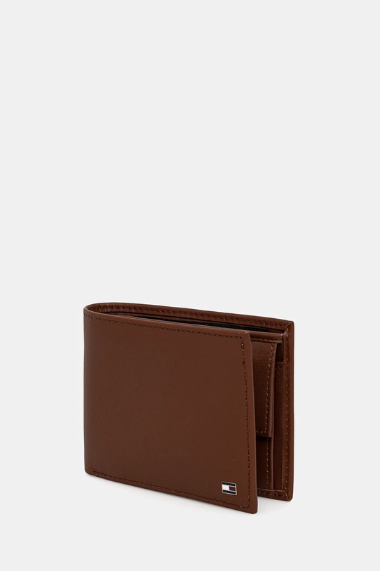 Tommy Hilfiger bőrpénztárca és kulcstartó barna AM0AM07931.4890