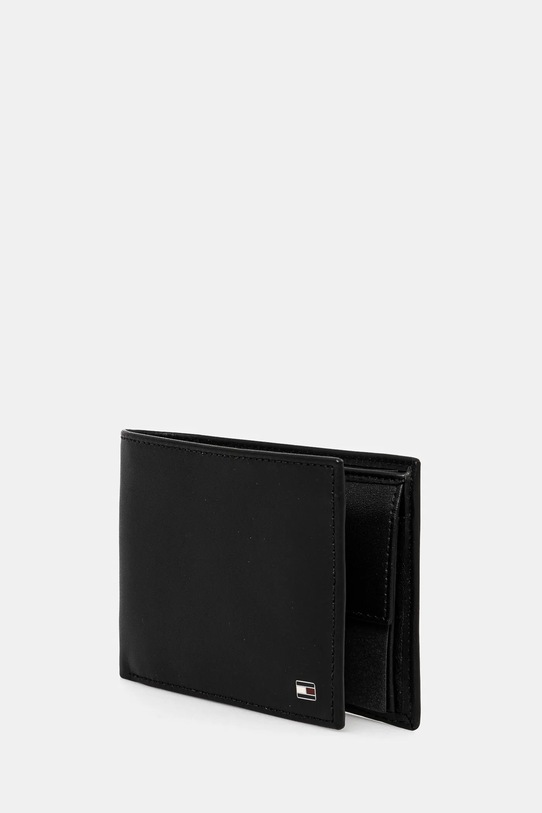 Кожаный кошелек + брелок Tommy Hilfiger чёрный AM0AM07931.4890