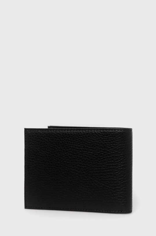 Emporio Armani portafolgio in pelle e portachiavi Y4R222.Y068E nero AW21