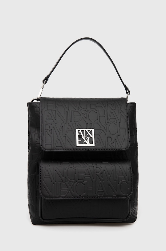 Armani Exchange Plecak 942660.CC793.NOS nie mieści A4 czarny 942660.CC793
