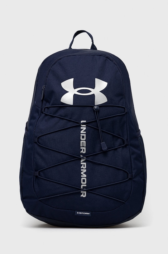 Ruksak Under Armour Hustle potlač tmavomodrá 1364181
