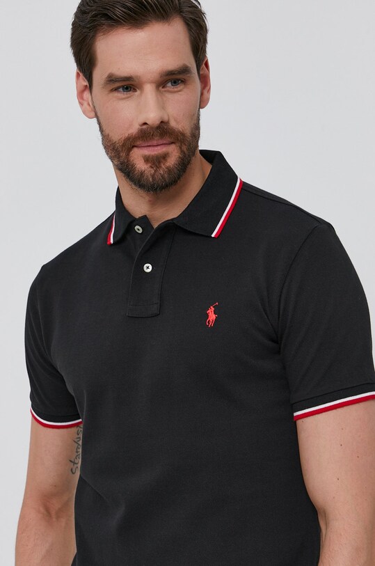 Поло Polo Ralph Lauren чорний 710842621001