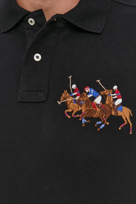 Polo majica Polo Ralph Lauren 710814437001 crna