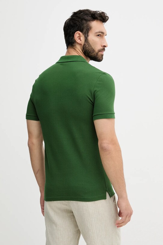Odzież Lacoste polo bawełniane PH4012. zielony