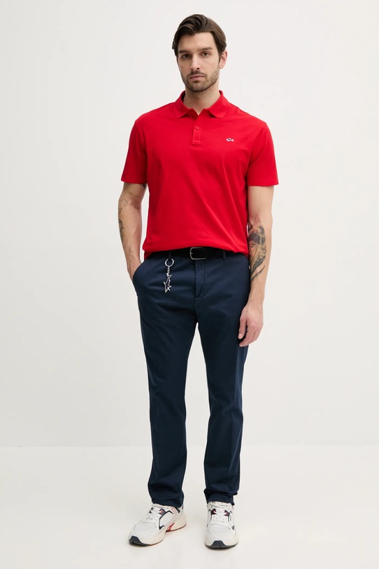 Paul&Shark polo tričko C0P1013 červená AA00