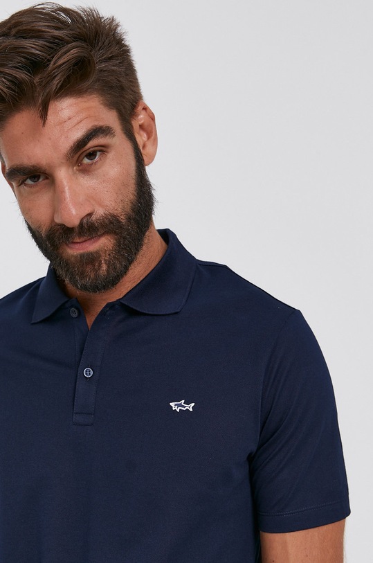 Polo tričko Paul&Shark námořnická modř C0P1013