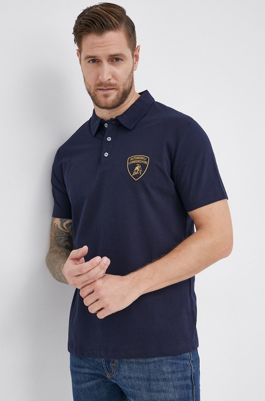 LAMBORGHINI Polo granatowy 71XBG002