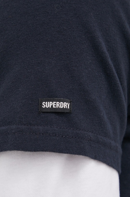 Superdry Polo bawełniane M1110250A.98T granatowy