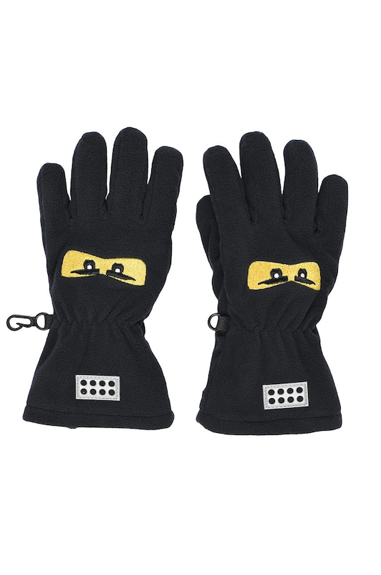 Lego Wear gyerek kesztyű 11010214 fekete AW21
