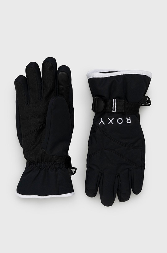 Roxy rękawiczki pozostałe czarny ERJHN03190