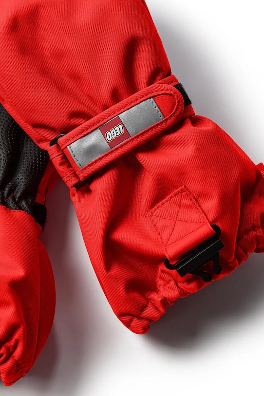 Chłopiec Lego Wear rękawiczki dziecięce 22870 czerwony