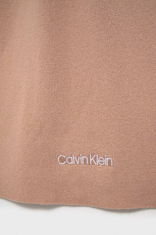 Calvin Klein Szalik z domieszką wełny K60K608485.4890 różowy AW21