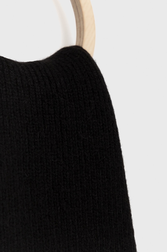 Šátek z vlněné směsi Superdry W9310042A.02A černá AW21