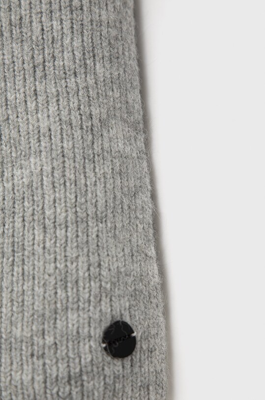 Šál s prímesou vlny Superdry W9310042A.WUK sivá AW21