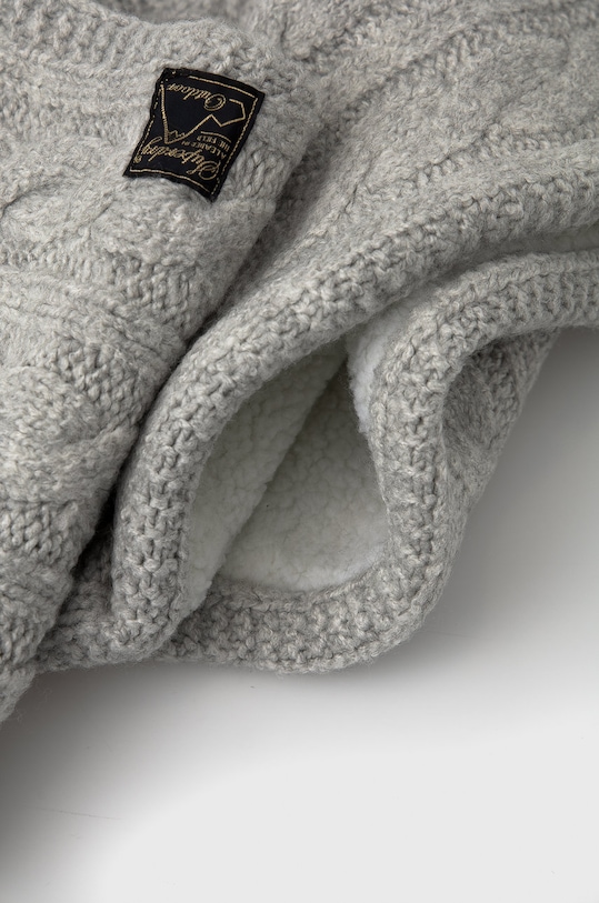 Akcesoria Superdry Komin z domieszką wełny W9310047A.41Q szary