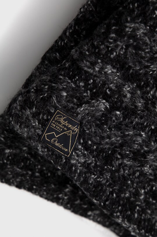 Doplňky Komín s příměsí vlny Superdry W9310047A.ATD šedá