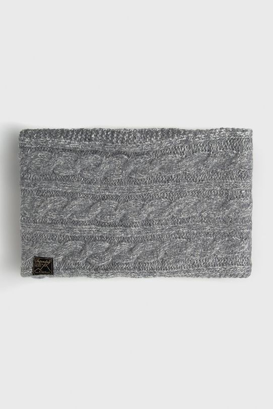 Снуд с примесью шерсти Superdry меланж серый W9310047A.UP8