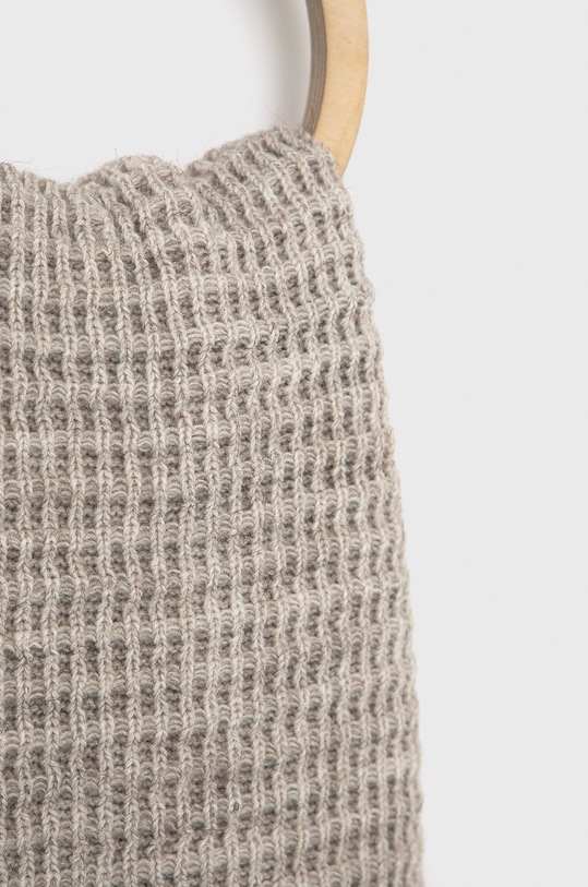 Sisley Szalik z domieszką wełny 139KS0512.60V szary AW21