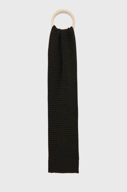 Шарф с примесью шерсти Sisley с добавлением шерсти зелёный 139KS0512.95Y